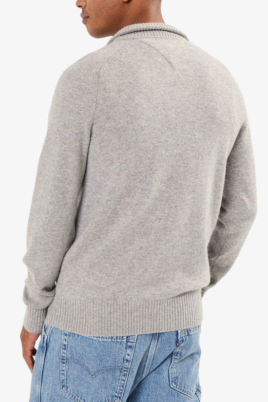  Maglione 1/2 Zip In Lana Con Logo Bandierina Ricamato-tommy hilfiger-Grigio-Uomo-Mw0mw36536 p01-3  