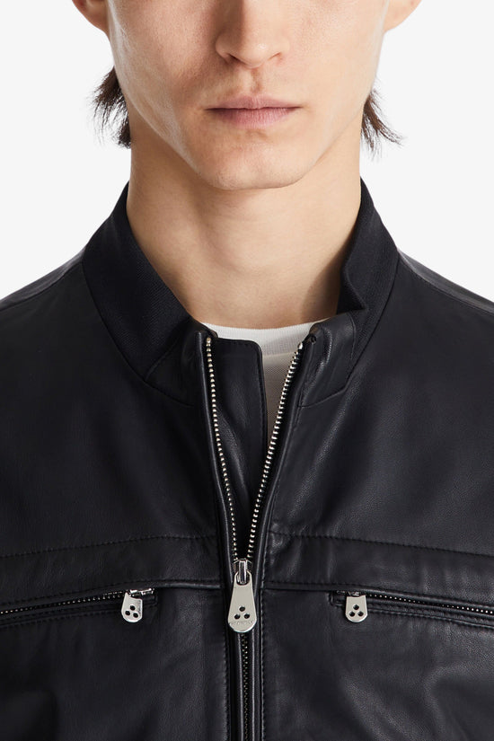  Giacca In Pelle Full Zip Sands Leather PE 07-peuterey-Nero-Special_-Peu5411 99011856 ner-3  
