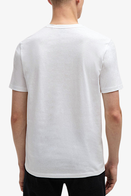  T-Shirt Maniche Corte Con Toppa Logo Tales-boss-Bianco-Special_-50508584 100-3  
