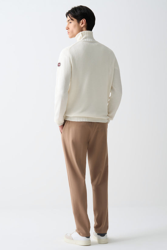  Dolcevita Maglione Patch Logo Gommato-colmar-Bianco-Uomo-4456 5yr 01-3  