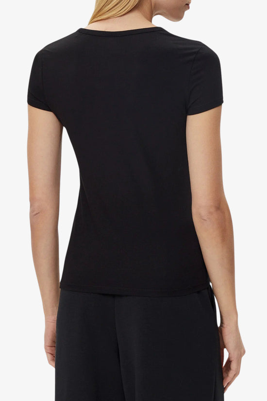  T-Shirt Maniche Corte Logo Strass Kiara-guess-Nero-Special_-V5gi20j1314 jblk-3  