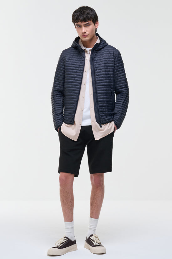  Piumino Full Zip Con Cappuccio Ultra Leggero Packable-colmar-Blu-Uomo-1237 8vx 68-3  