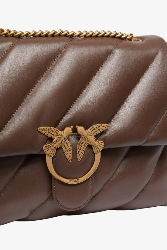  Borsa A Tracolla Big Love Bag Puff Maxi Quilt-pinko-Marrone-Donna-100037 a0f2 l74q-3  