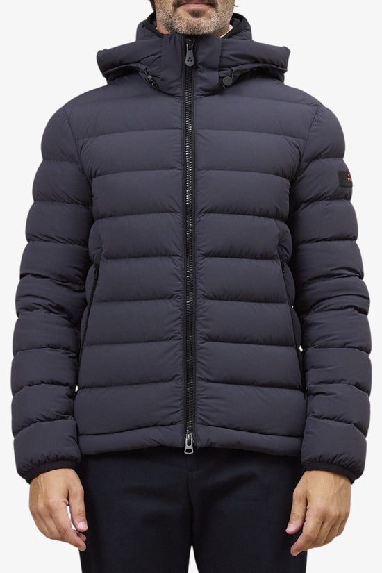  Piumino Full Zip Con Cappuccio In Tela Stretch Boggs NS 04-peuterey-Blu-Special_-Peu5582 01191861 215-3  