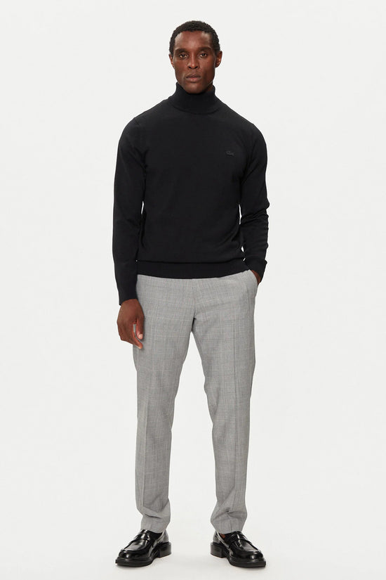  Dolcevita Maglione In Lana Merino-lacoste-Nero-Uomo-Ah1959 00 031-3  