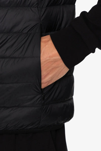emporio armani ea7 Gilet Piumino Full Zip Packable Core Identity Nero Uomo, foto 4