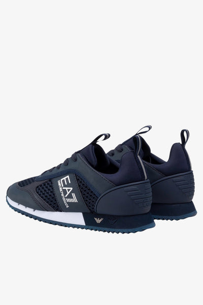 emporio armani ea7 Scarpe Black & White Blu Uomo, foto 4