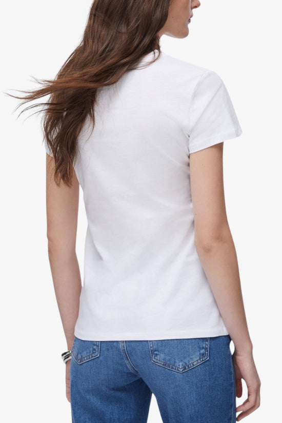  T-Shirt Maniche Corte Con Stampa E Strass-liu jo-Bianco-Special_-Wa6493 js923 p9602-4  