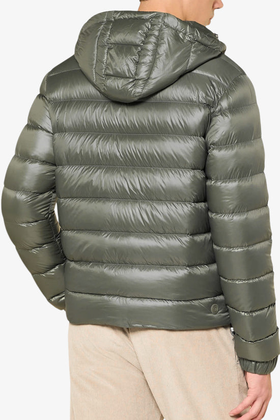  Piumino Full Zip Con Cappuccio Lucido-colmar-Verde-Uomo-1271 2zo 498-4  