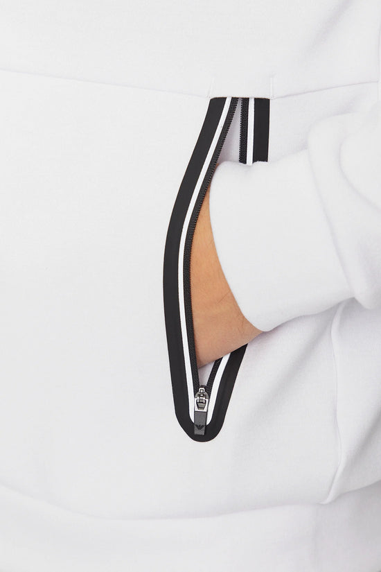  Felpa Full Zip Premium Shield In Misto Viscosa Stretch-emporio armani ea7-Bianco-Special_-8npm19 pj4ez 1100-4  