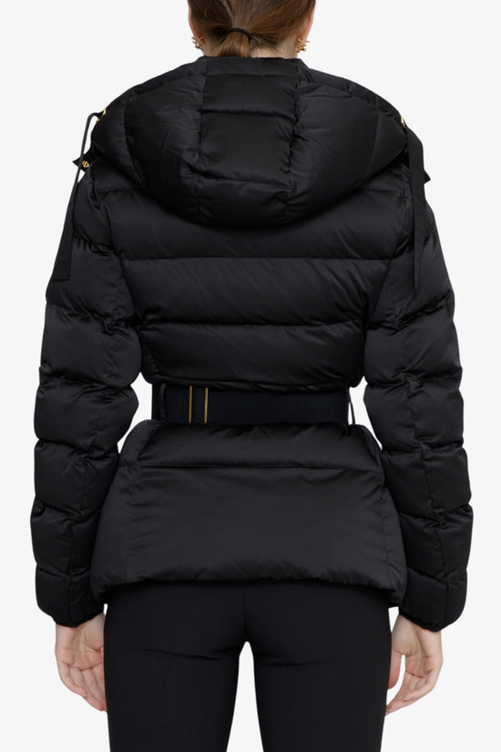  Piumino Full Zip Con Cappuccio E Cintura-elisabetta franchi-Nero-Special_-Pi92d66e2 110-4  