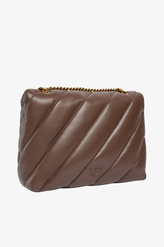  Borsa A Tracolla Big Love Bag Puff Maxi Quilt-pinko-Marrone-Donna-100037 a0f2 l74q-4  