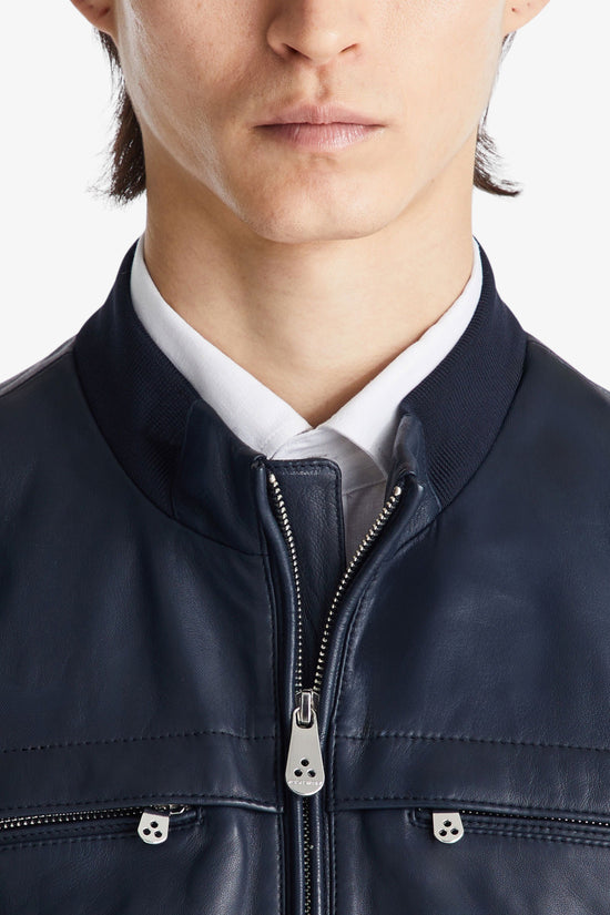  Giacca In Pelle Full Zip Sands Leather PE 07-peuterey-Blu-Special_-Peu5411 99011856 215-4  