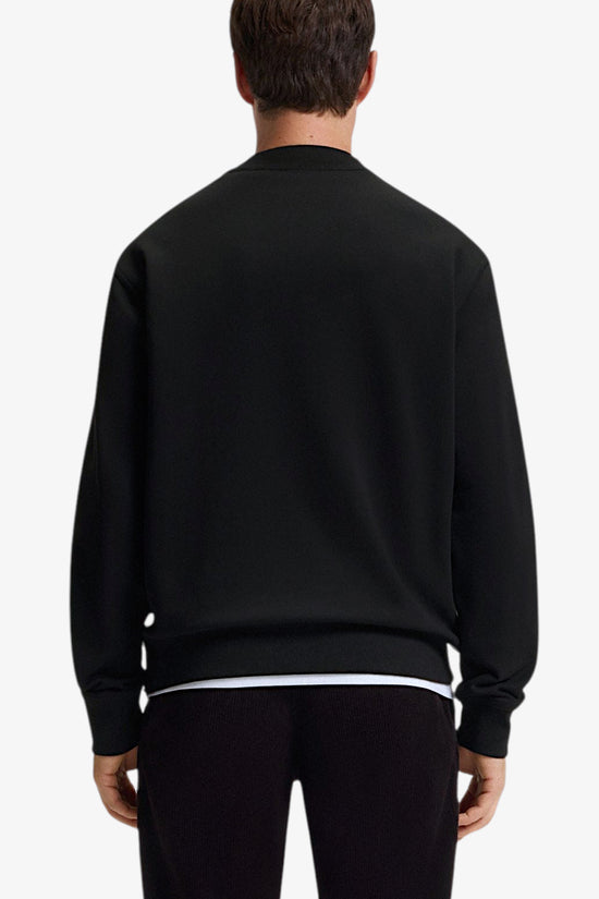  Felpa Girocollo Logo Piccolo-boss-Nero-Uomo-50514541 001-4  