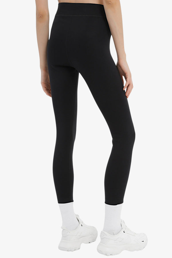 nike sportswear Leggings A 7/8 A Vita Alta Classic Nero Donna, foto 4