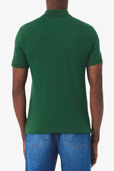 lacoste Polo Maniche Corte Slim Fit In Pique L.12.12 Verde Uomo, foto 4