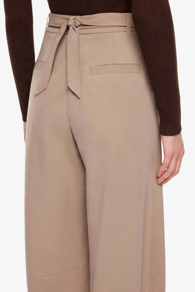 pinko Pantaloni Con Cintura New Lexy Beige Donna, foto 4