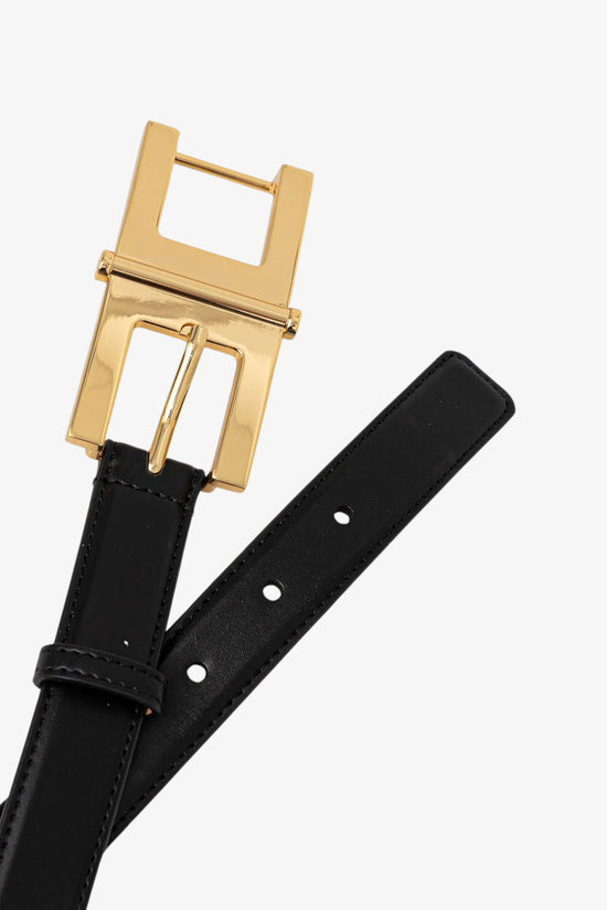  Cintura Con Fibbia Logo-elisabetta franchi-Nero-Donna-Ct57s57e2 110-4  