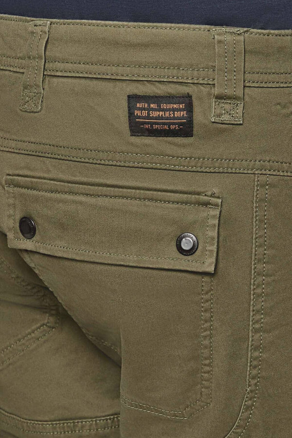 aeronautica militare Pantaloni Cargo Verde Uomo, foto 4