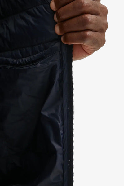 emporio armani ea7 Piumino Full Zip Con Cappuccio Packable Core Identity Blu Uomo, foto 4