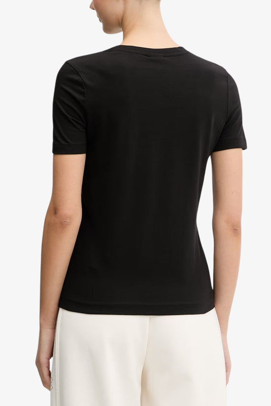 T-Shirt Maniche Corte Logo Stampato Con Strass Anita-guess-Nero-Special_-V6ri15j1314 jblk-4  