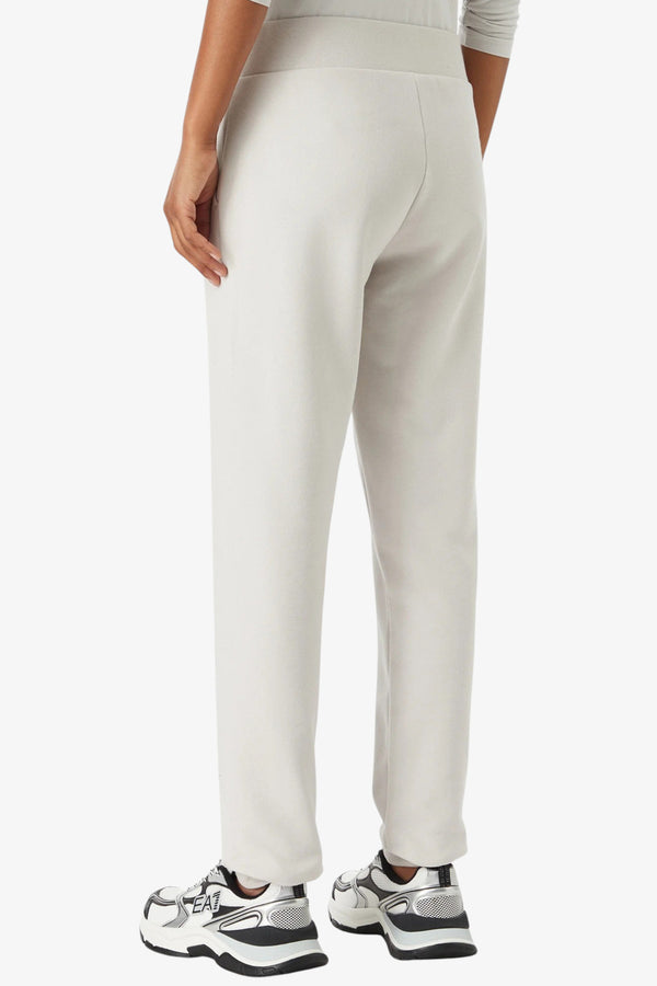 emporio armani ea7 Pantaloni Logo Series Con Borchie Grigio Donna, foto 4