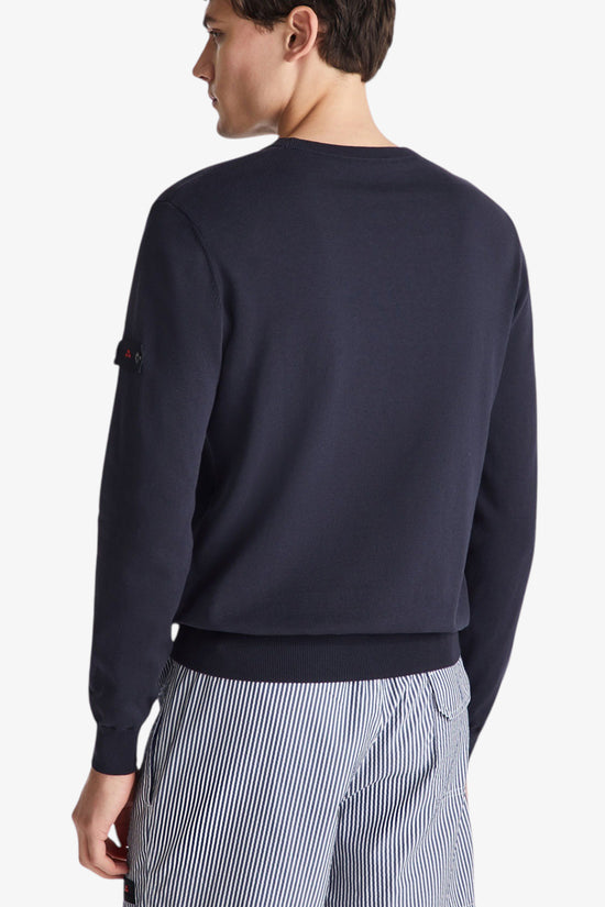  Maglione Girocollo Leggero In Tricot Di Cotone Ganna 03-peuterey-Blu-Special_-Peu5837 99012010 215-4  
