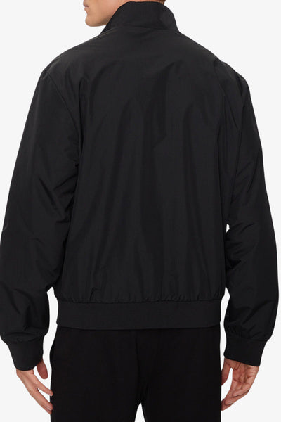 emporio armani ea7 Giacca Full Zip Core Identity In Tessuto Tecnico Nero Uomo, foto 4
