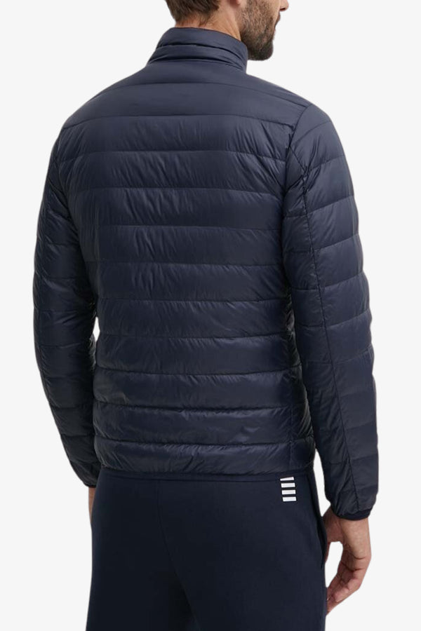emporio armani ea7 Piumino Full Zip Packable Core Identity Blu Uomo, foto 4