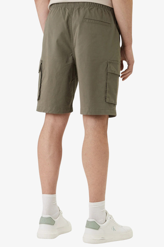  Bermuda Cargo In Cotone Comfort-calvin klein jeans-Verde-Special_-Lv04rb618g ldy-4  