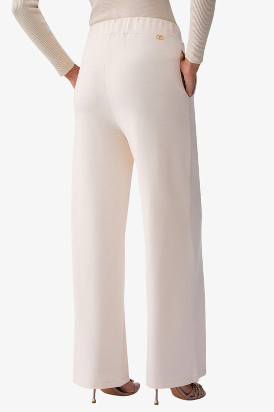  Pantaloni Larghi Con Dettagli Oro E Spacchetti-liu jo-Beige-Special_-Ta6026 js182 x0659-4  