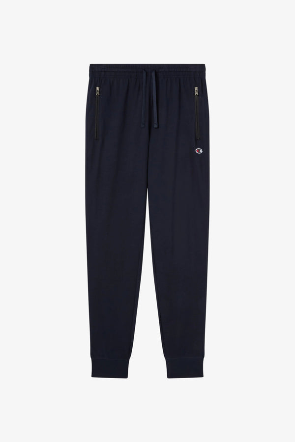 champion Pantaloni Tasche Con Zip C Logo Blu Uomo, foto 4