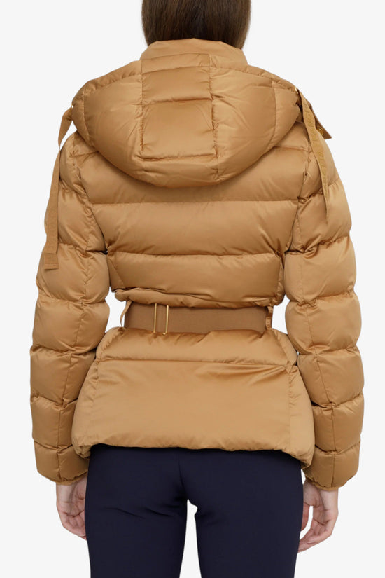  Piumino Full Zip Con Cappuccio E Cintura-elisabetta franchi-Marrone-Special_-Pi92d66e2 ai6-4  