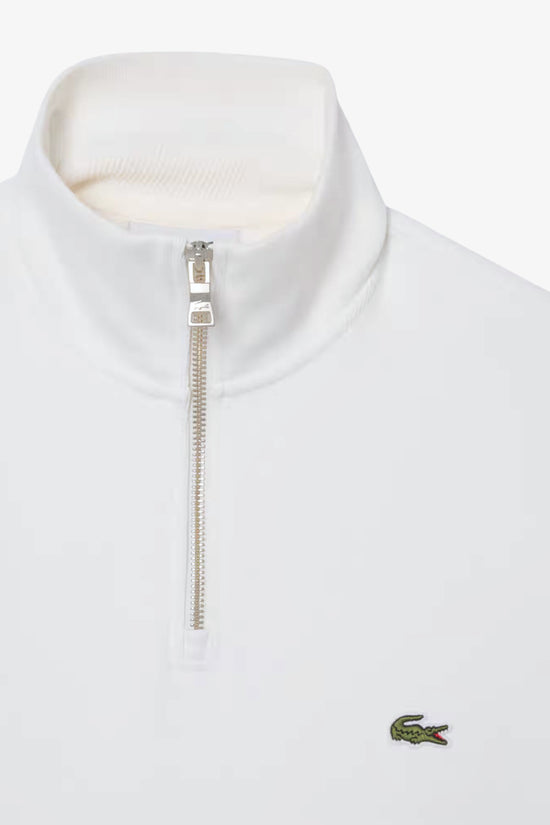  Felpa 1/2 Zip Interlock Con Collo Alto-lacoste-Bianco-Special_-Sh1927 00 70v-4  