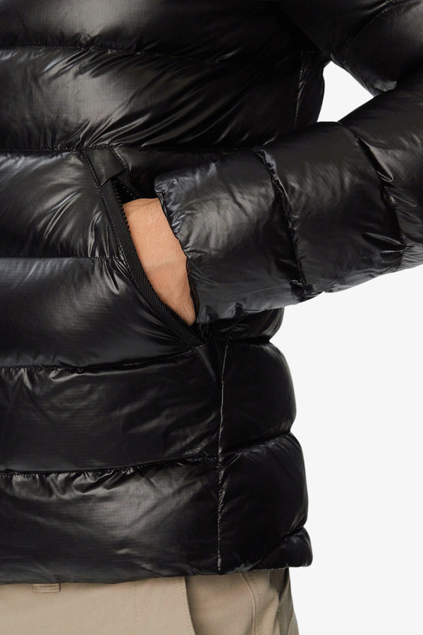 blauer Piumino Full Zip Con Cappuccio Adams Nero Uomo, foto 4