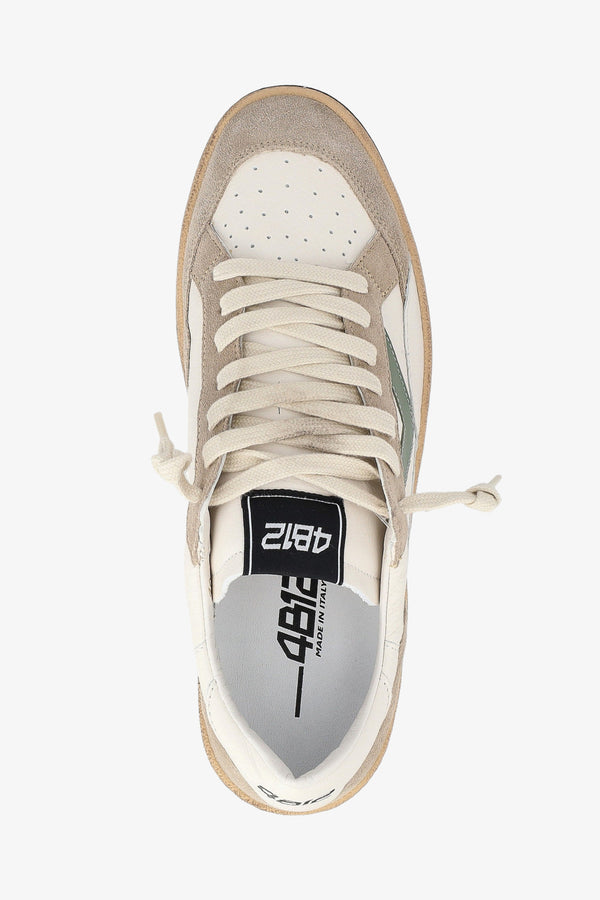4b12 Scarpe PLAYNEW U1013 Bianco Uomo, foto 4