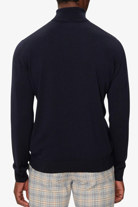  Dolcevita Maglione In Lana Merino-lacoste-Blu-Uomo-Ah1959 00 166-4  