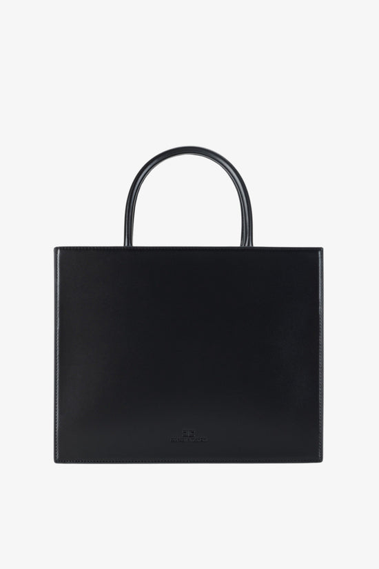  Borsa A Tracolla Con Logo-elisabetta franchi-Nero-Donna-Bs32a56e2 110-4  