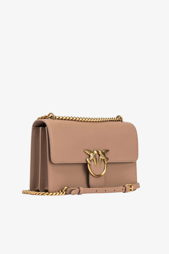  Borsa A Tracolla Media Love Bag One Simply-pinko-Marrone-Donna-100941 a0f1 d01q-4  