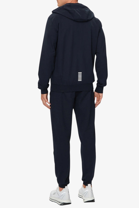  Tuta Full Zip Con Cappuccio Core Identity-emporio armani ea7-Blu-Special_-8npv63 pjvrz 1562-4  