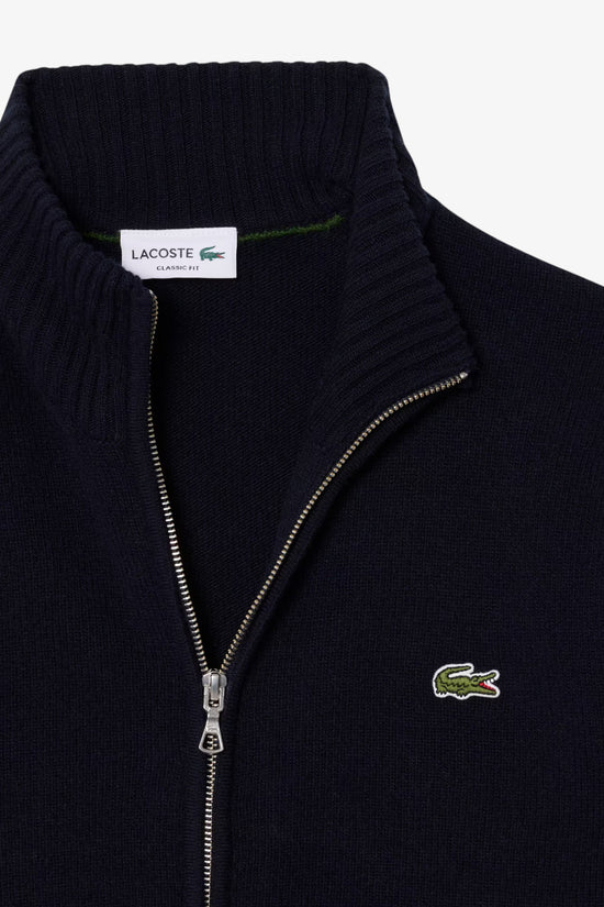  Cardigan Full Zip In Lana Cardata-lacoste-Blu-Special_-Ah5181 00 166-4  