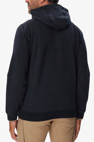 aeronautica militare Felpa Full Zip Con Cappuccio 313 Gruppo Blu Uomo, foto 4