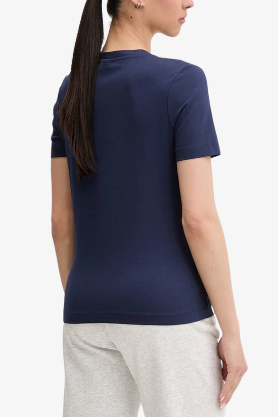  T-Shirt Maniche Corte Stampa Logo Con Strass Siena-guess-Blu-Special_-V6gi07k2968 g7jx-4  