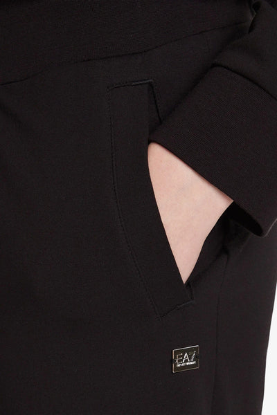 emporio armani ea7 Tuta Full Zip Core Lady Nero Donna, foto 4