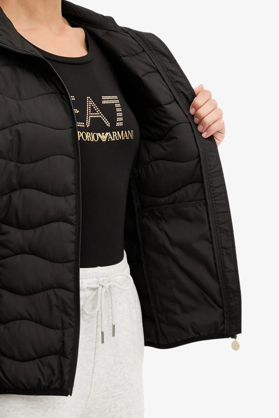  Piumino Full Zip Core Lady-emporio armani ea7-Nero-Donna-8ntb21 tnf8z 0200-5  