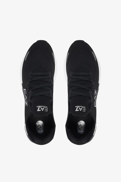 emporio armani ea7 Scarpe Crusher Distance Knit 2.0 Nero Uomo, foto 5