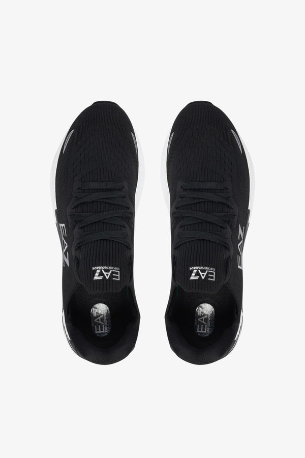 emporio armani ea7 Scarpe Crusher Distance Knit 2.0 Nero Uomo, foto 5