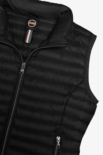 colmar Gilet Piumino Full Zip Trapuntato Nero Donna, foto 5