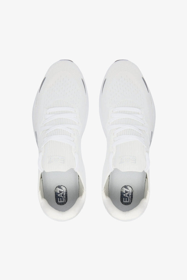 emporio armani ea7 Scarpe Crusher Distance Knit 2.0 Bianco Unisex, foto 5