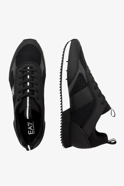emporio armani ea7 Scarpe Black & White Nero Uomo, foto 5